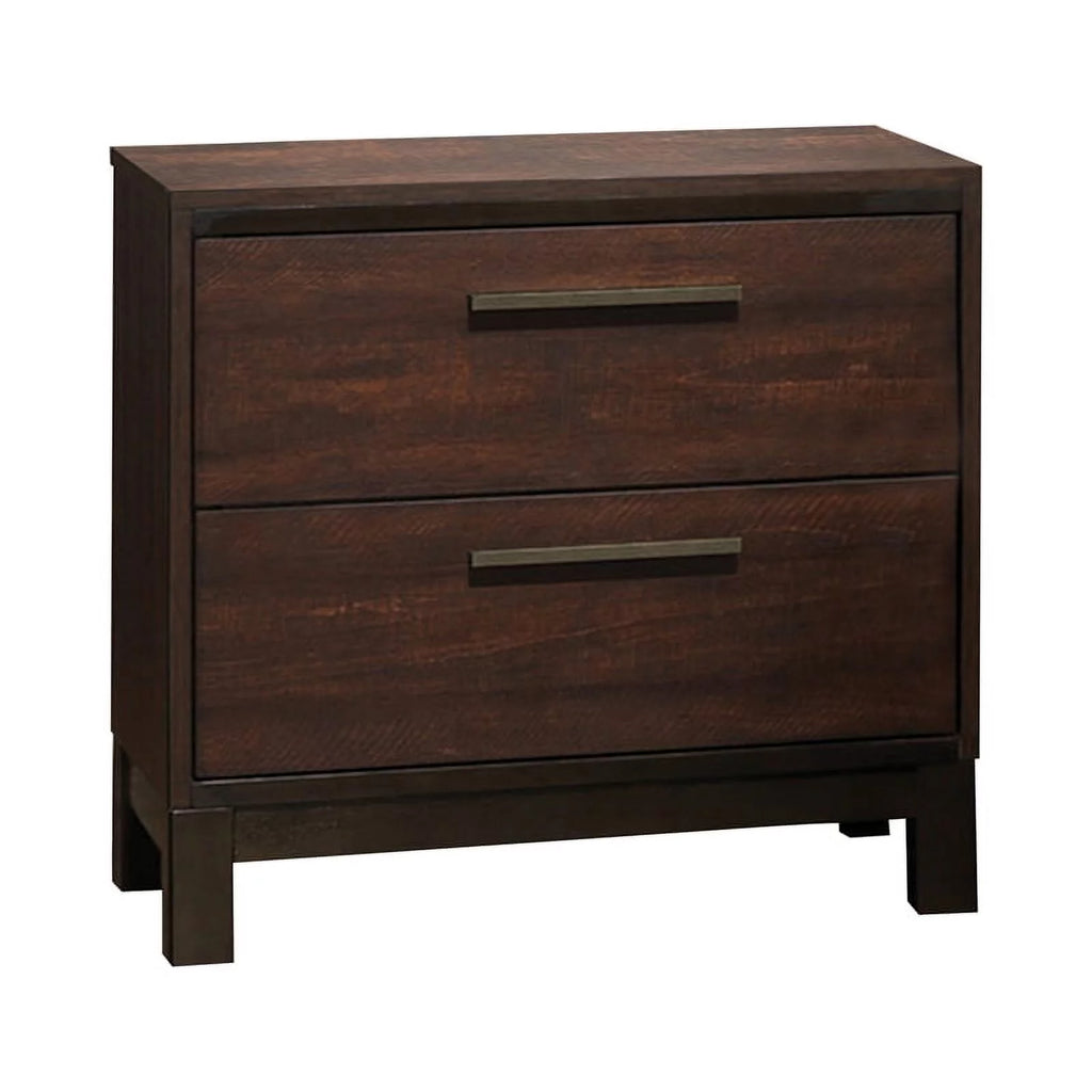 Bedroom Set Rustic Tobacco and Dark Bronze D500519