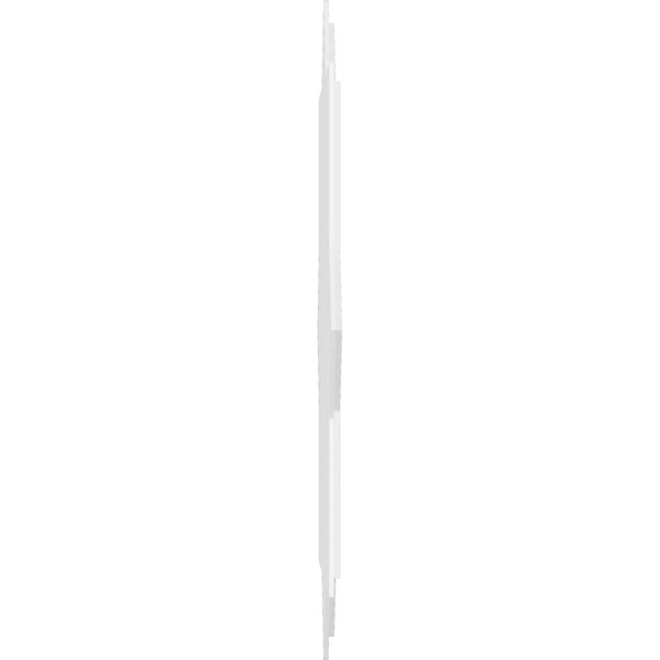 34 inch x 18 3/4 inch x 1 inch PVC Contemporary Ceiling Medallion N166