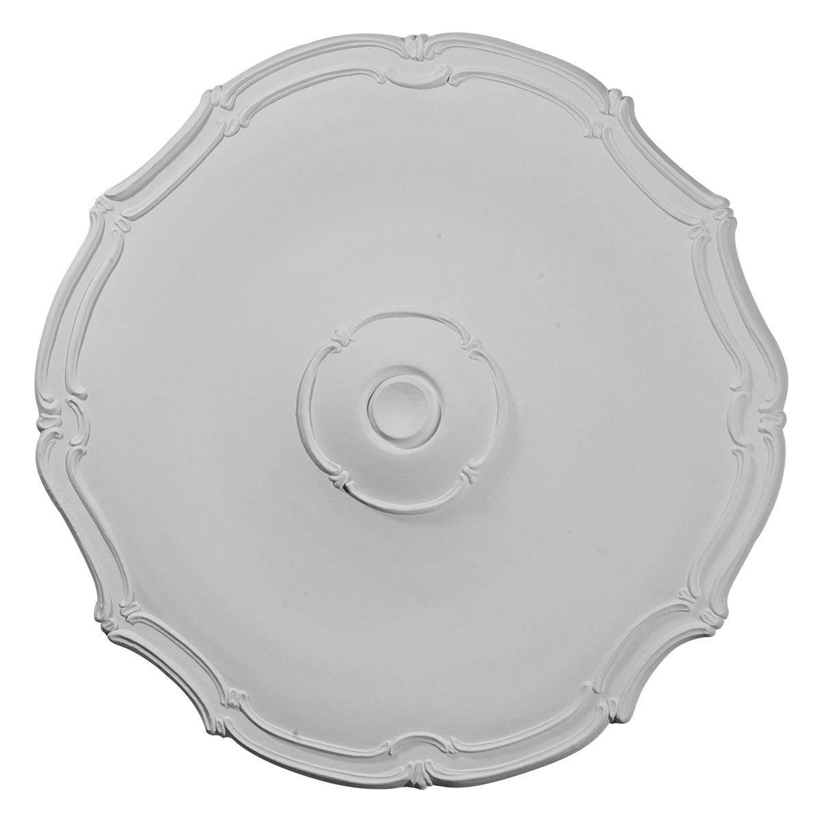 18 7/8x22OD x 1 1/2x22P Hand-Painted Flash Blue Ceiling Medallion J648872