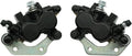 Front Left Right Brake Calipers & Pads for Kawasaki KFX700 Brute Force 650 Prairie 650 700 KVF650 KVF700 F157