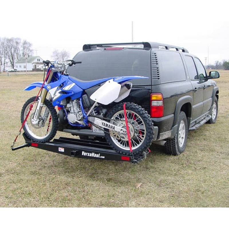 Single Motorcycle Carrier with Ramp R94424