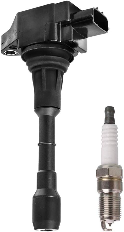 Set of 6 Iridium Spark Plug and 6 Ignition Coil Pack Compatible with Nissan Infiniti 3.5L V6 Z184254