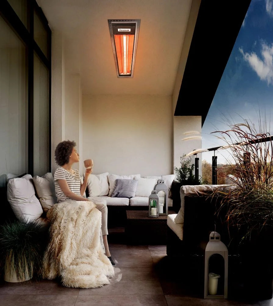 4000 Watt Electric Infrared Dual Element Wall Mount Heater B70202