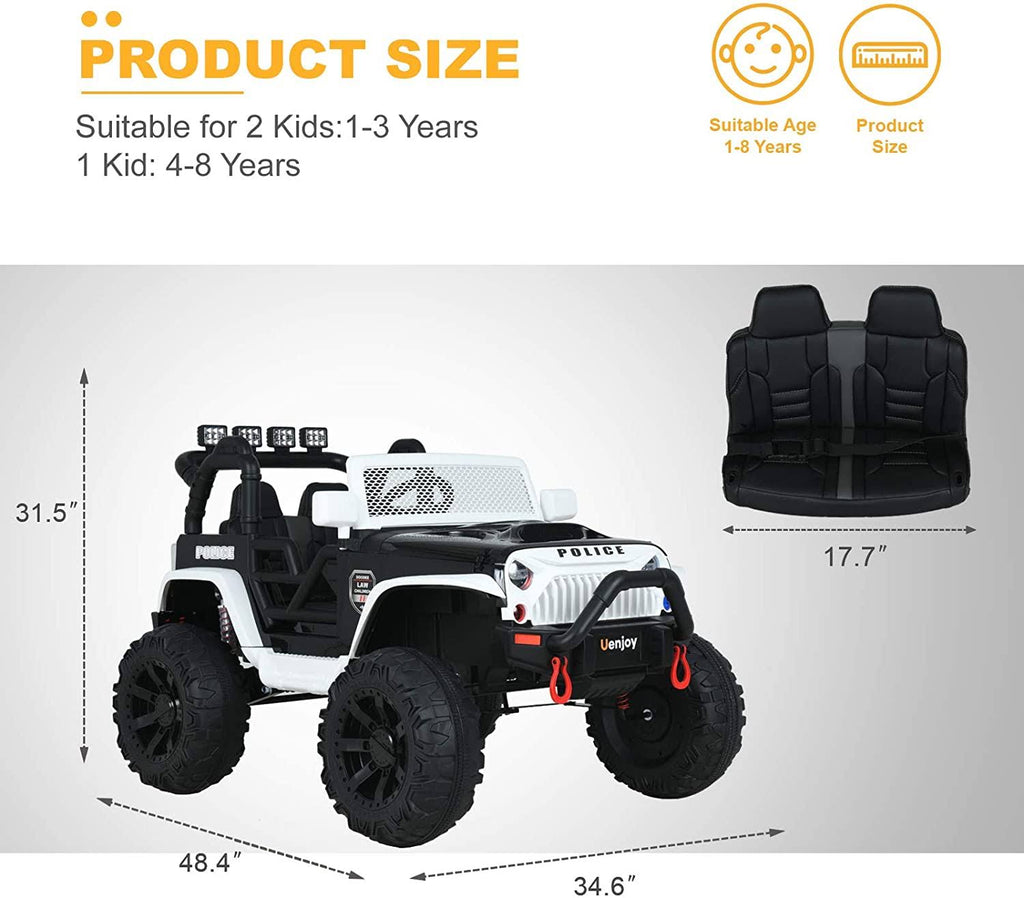 12V Battery Powered Kids Ride on Car with 2 Seats L310511