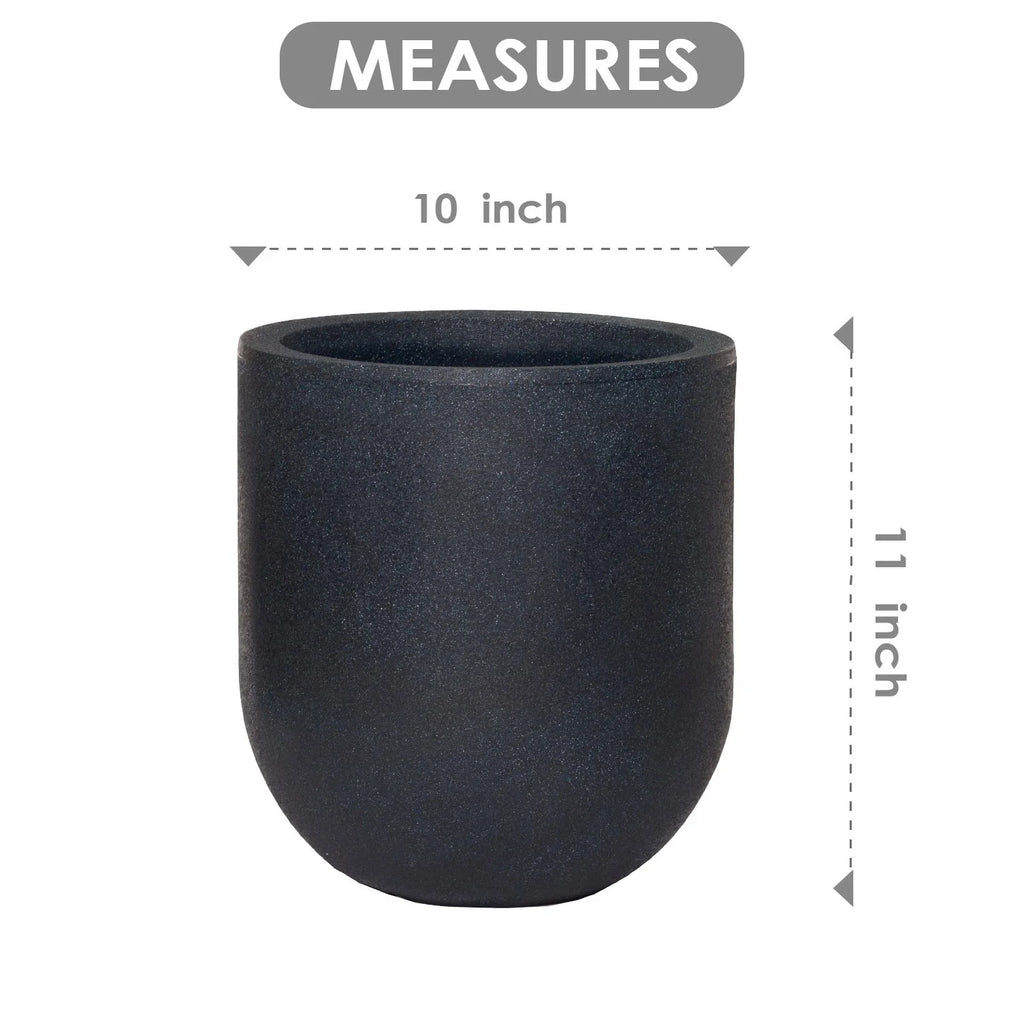 11 in Cylindro Plastic Planter S22130