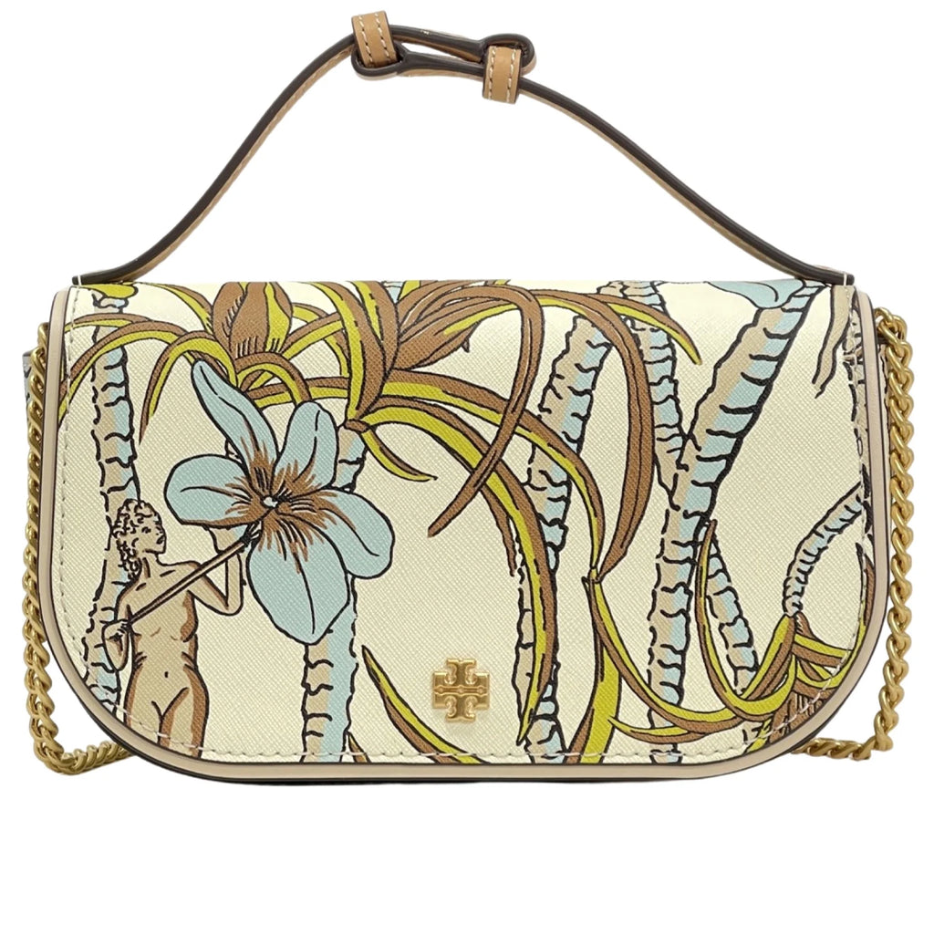 Printed Leather Top Handle Crossbody Bag B643533