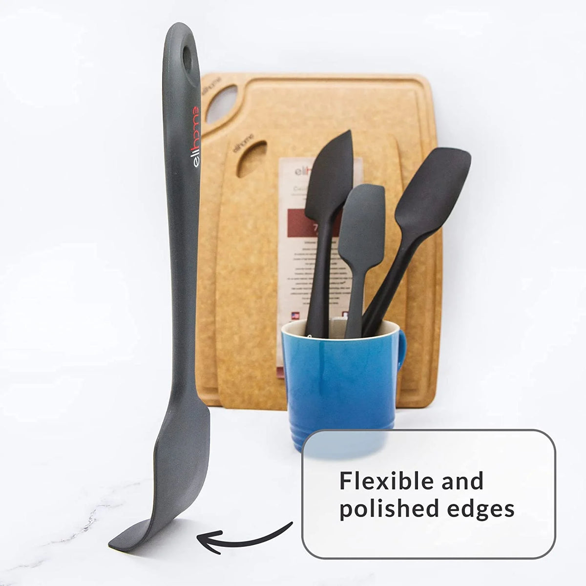3 Piece Silicone Spatula Set Q5579