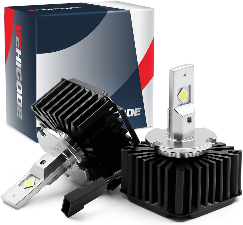 D2S D2R LED Headlight Conversion Kit, 70W 6000K White, 2 Pack W164