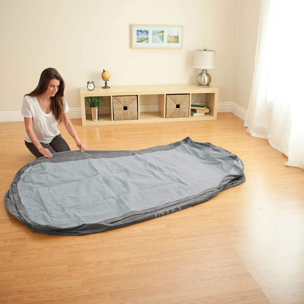 Twin Elevated Air Mattress with Built In Pump S77146