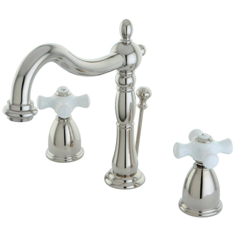 Antique Brass Widespread Bathroom Faucet M2016