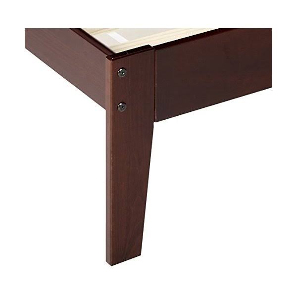 Cappuccino Full Panel Bed Z602