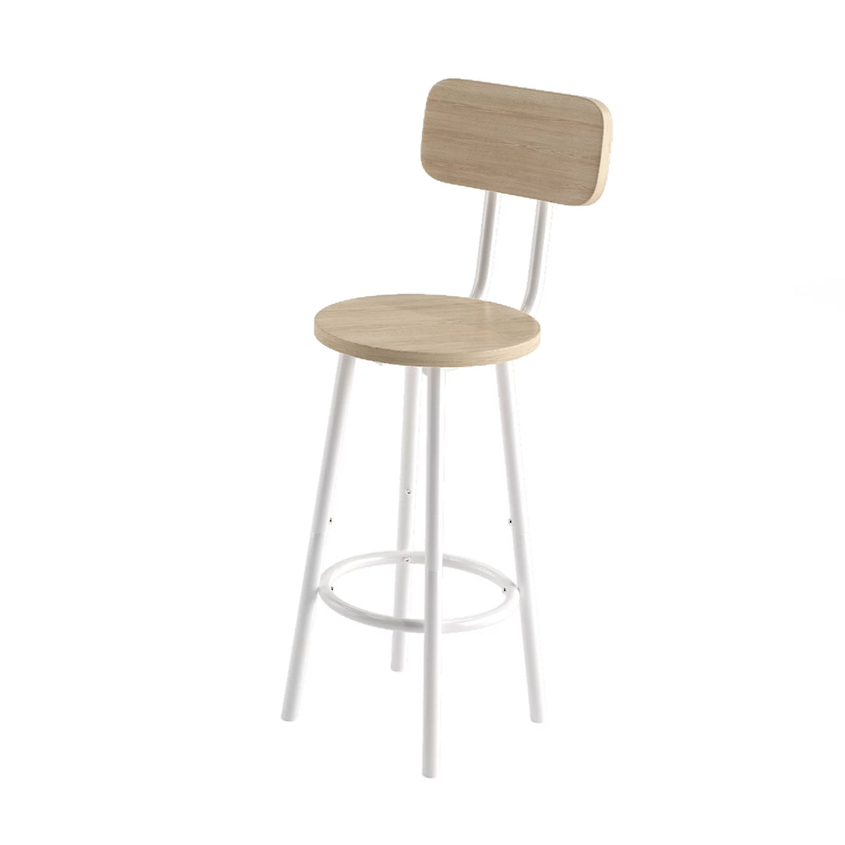 3-Piece Counter Height Bar Table Set with 3 Bar Stools E6045