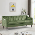 Green Velvet 3 Seats Sofa F169