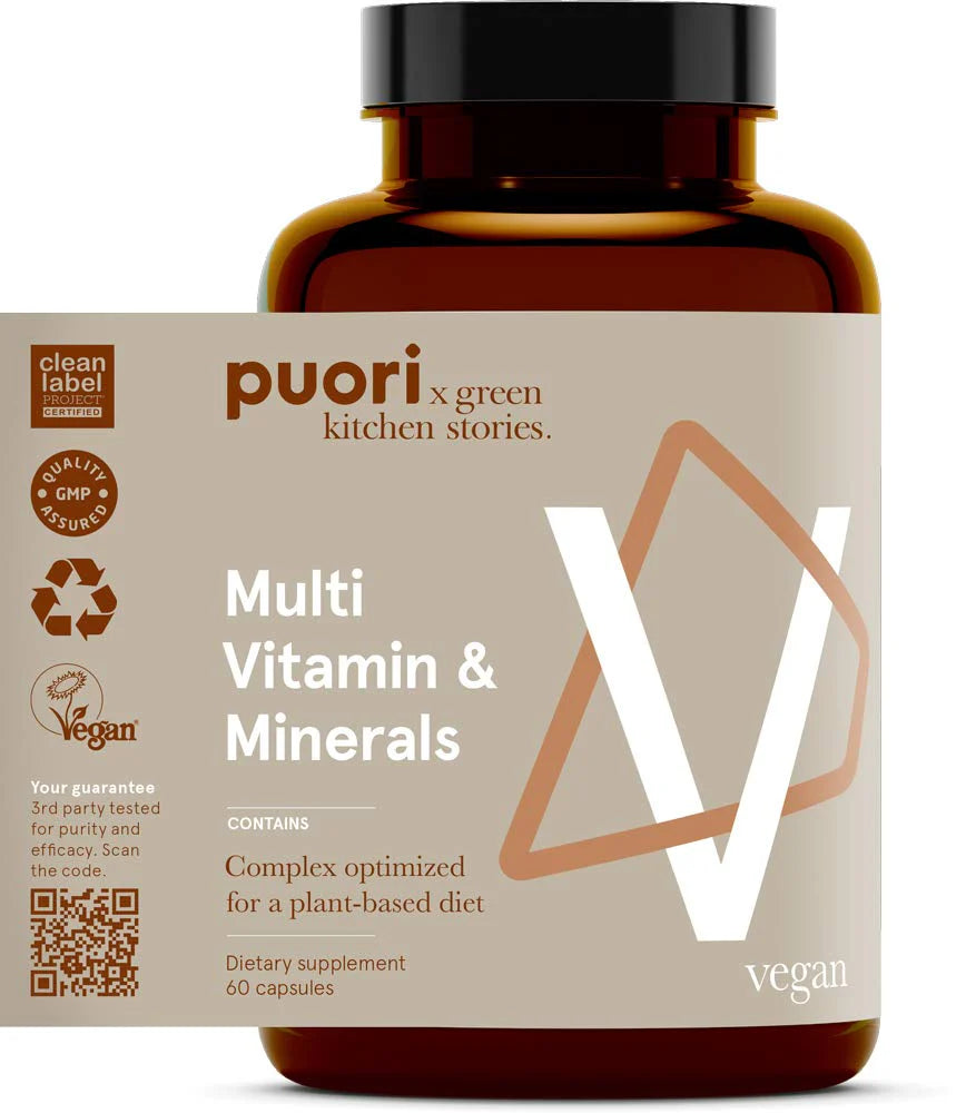 Multi-Vitamin and Mineral Complex 60 Vegan Capsules O45846