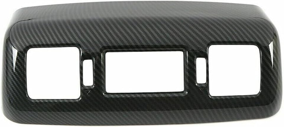 Carbon Fiber Inner Armrest Rear Air Vent Cover Trim Pack of 2 U1931