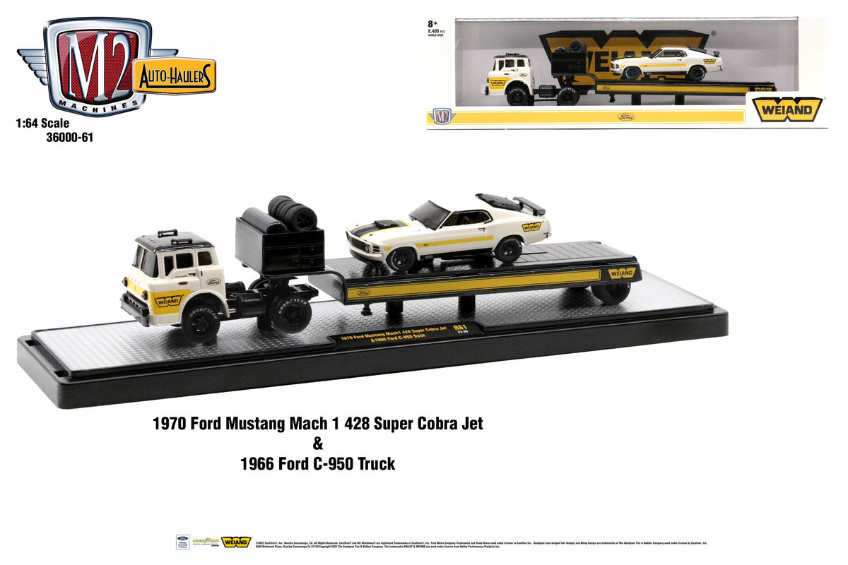 1970 Ford Mustang Mach 1 & 1966 Ford C-950 Truck C123160