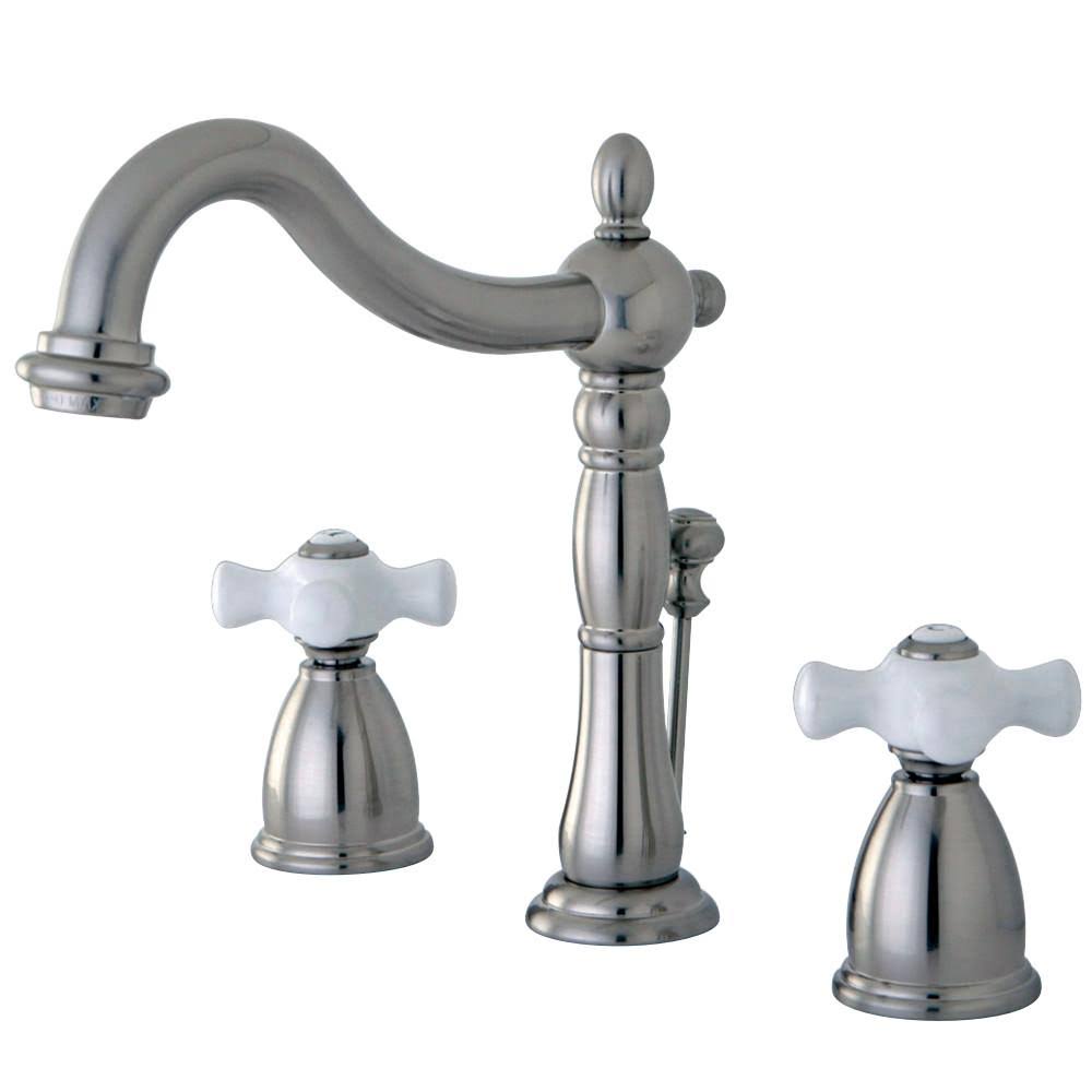 Antique Brass Widespread Bathroom Faucet M2016