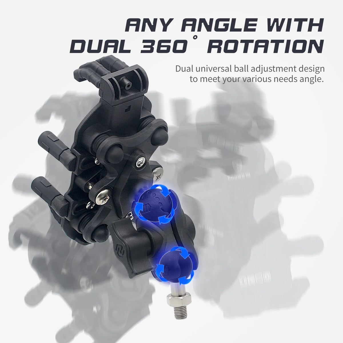 Motorcycle Cell Phone Holder with Vibration Dampener A84530