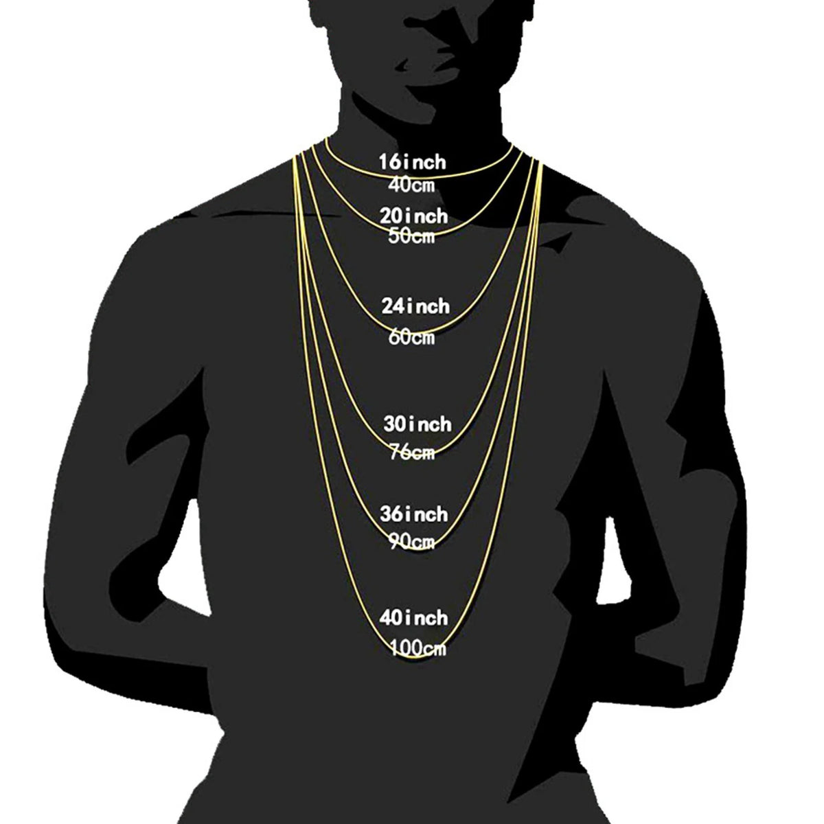 15mm Iced Out Cuban Link Chain Necklace, 16-24 Inch N839