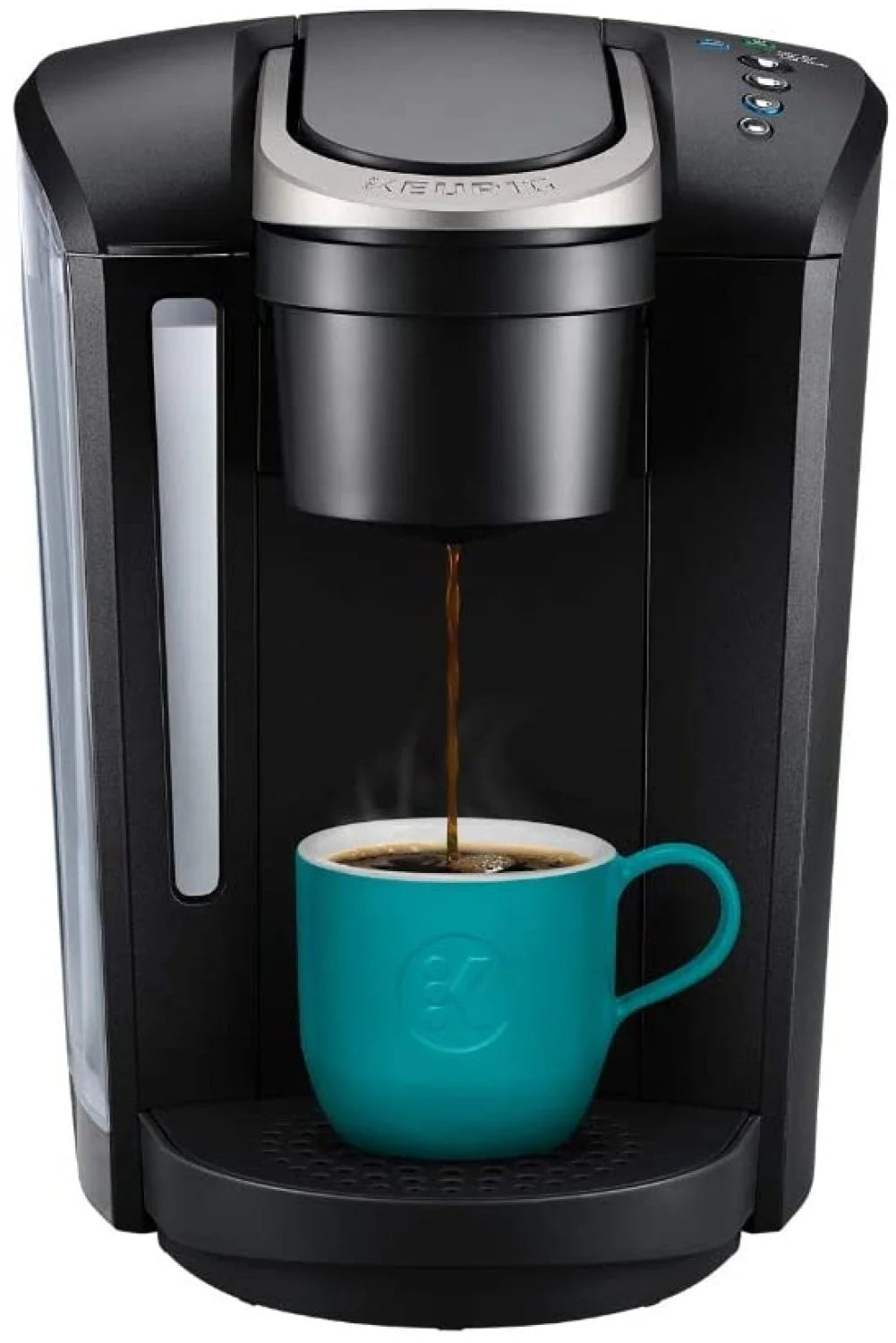 Single Serve K-Cup Pod Coffee Maker, Matte Black Z401