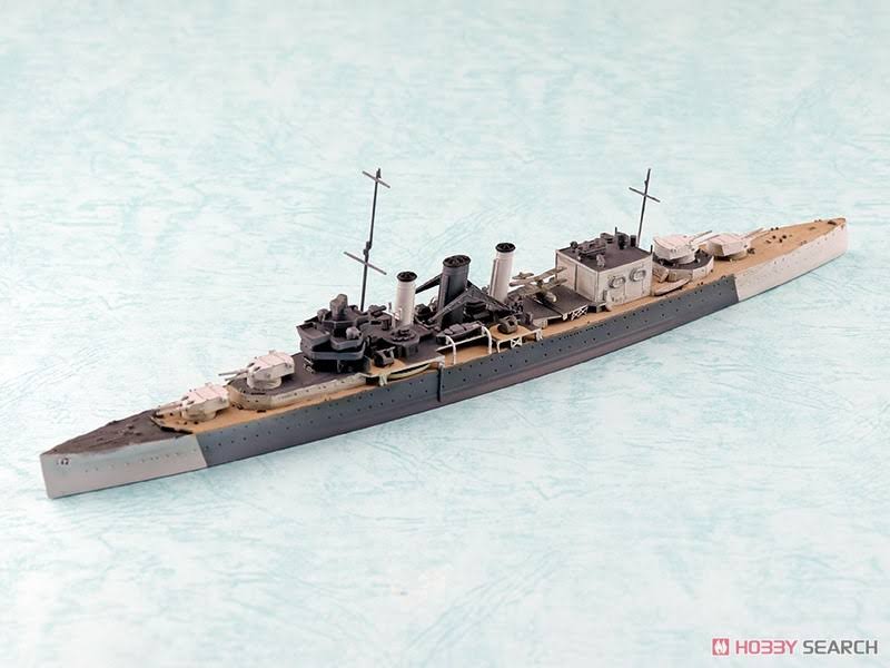 1/700 Scale Royal Navy Heavy Cruiser HMS Cornwall Kit I46569