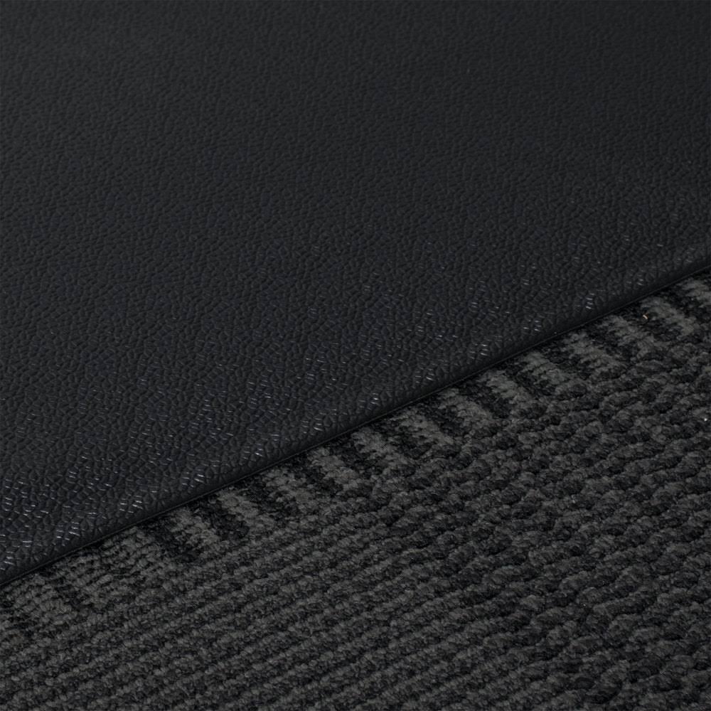 Black Vinyl Carpet Protection Runner Mat, 60 ft Roll C2180