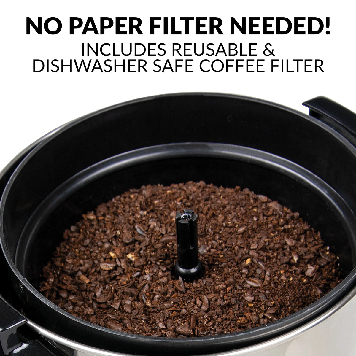 1000-Watt 45-Cup Stainless Steel Coffee Urn Y6826