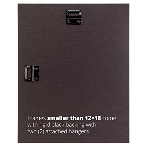 Obsidian Black Picture Frame, 8.5 by 11-Inch H9362
