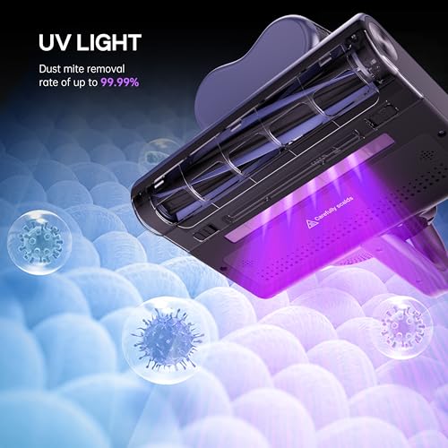 16Kpa Handheld Mattress Vacuum Cleaner with UV-C Light U53708