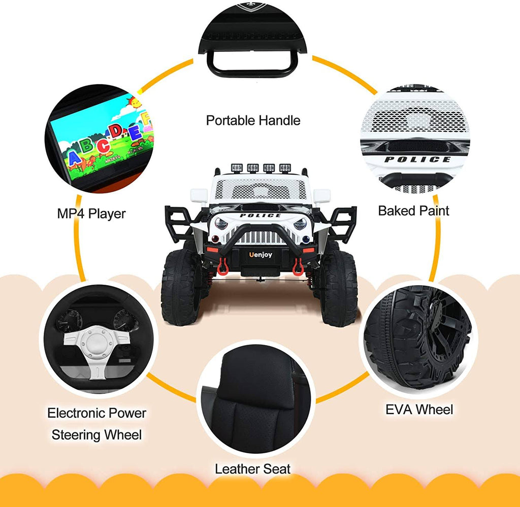 12V Battery Powered Kids Ride on Car with 2 Seats L310511