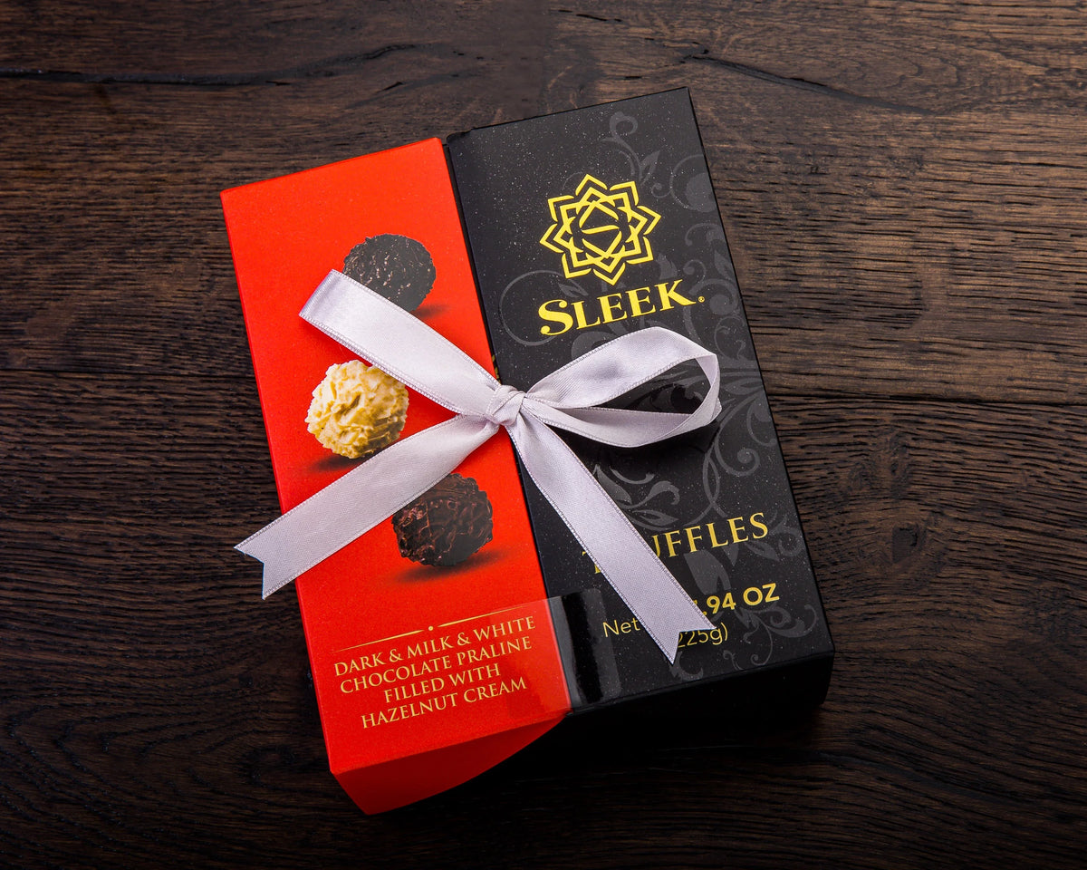 Assorted Dessert Truffle Red And Black Box, 225g K5348