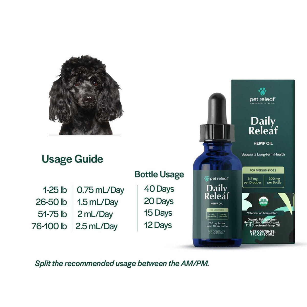 Pet Releaf Oil Dogs T306
