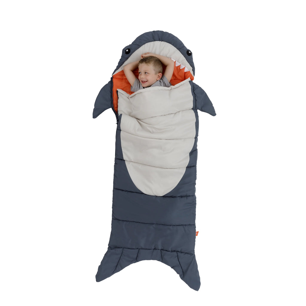 Kids Sleeping Bag Navy Gray J647845
