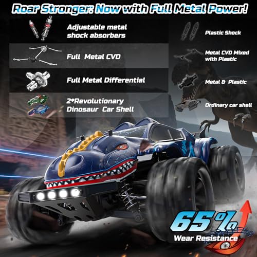 1:16 4WD Off-Road RC Monster Truck with 2 Batteries L600