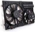 Engine Radiator Dual Fan Assembly Compatible with Volkswagen Audi 2.0L 1984CC Z6180