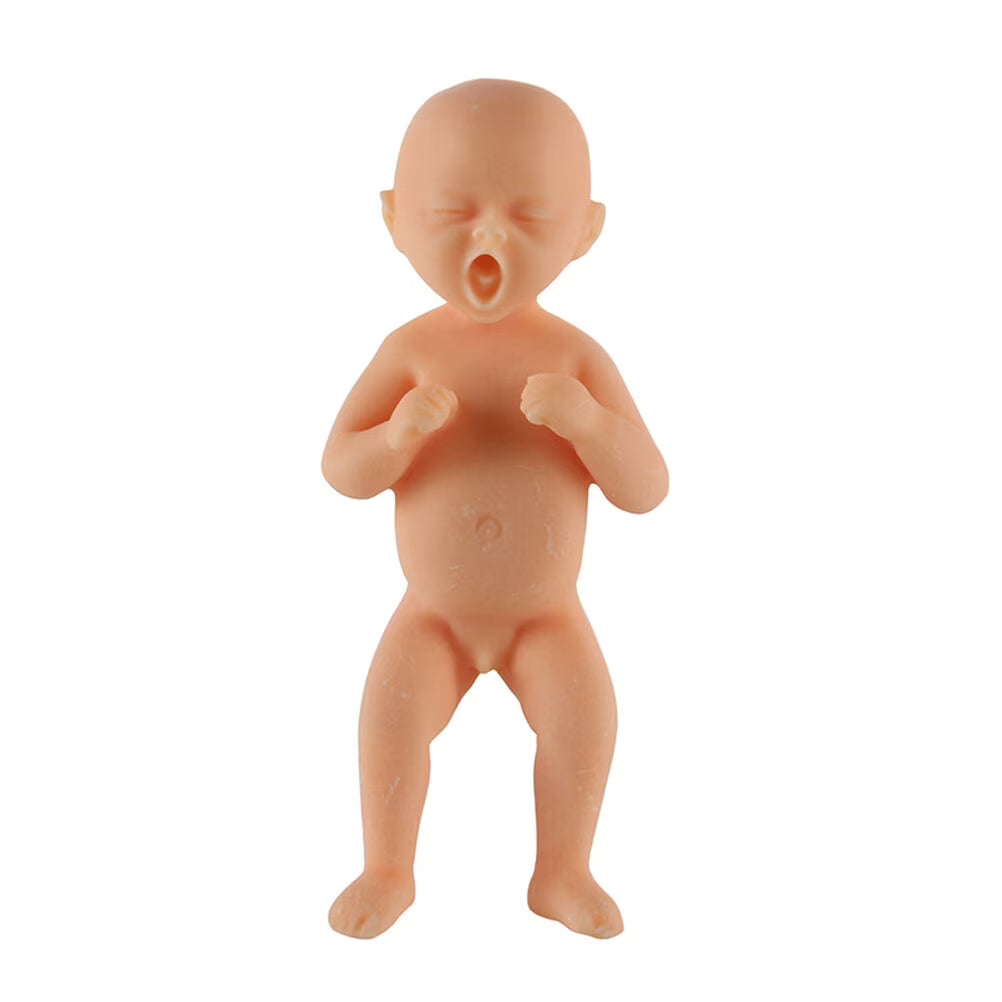 Set of 2 Resin Doll Statue Decor J298