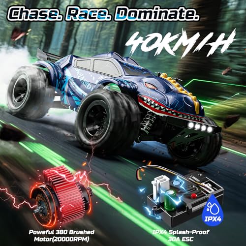 1:16 4WD Off-Road RC Monster Truck with 2 Batteries L600