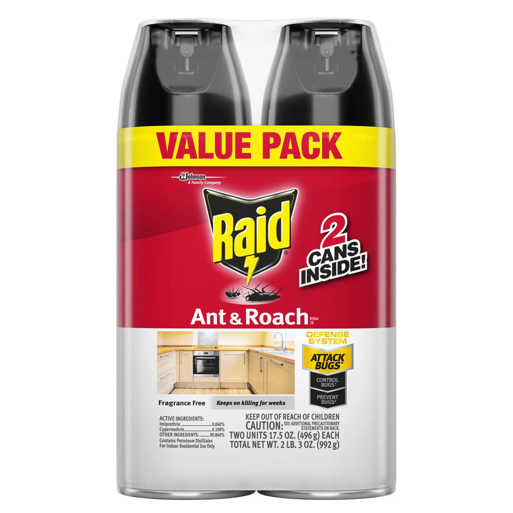 Fragrance-Free Ant & Roach Killer 17.5 fl oz 2 ct S29061