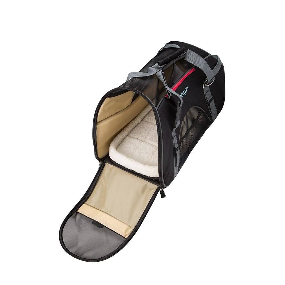 Wheeled Comfort Carrier, Black/Gray T66431