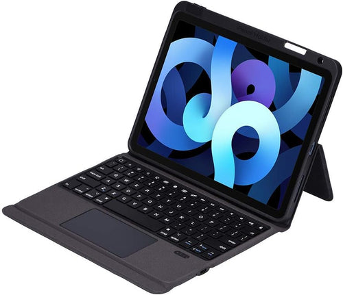 10.2/10.5 Inch iPad Case with Keyboard and Pencil Holder F27401