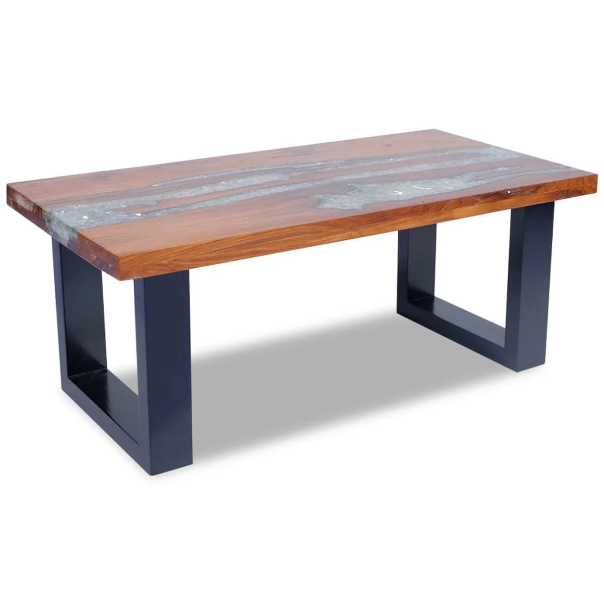 Handmade Teak Resin Coffee Table K858