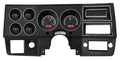 Black Alloy Analog Dash Gauges System I37508