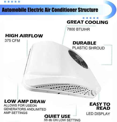 24V Heating Cooling RV Air Conditioner M303239