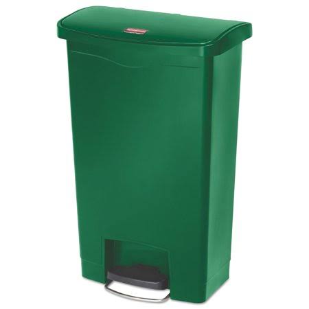 Green 13 gal Step-On Container P843569