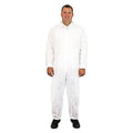 White 40 Gram Polypropylene Coverall E875193