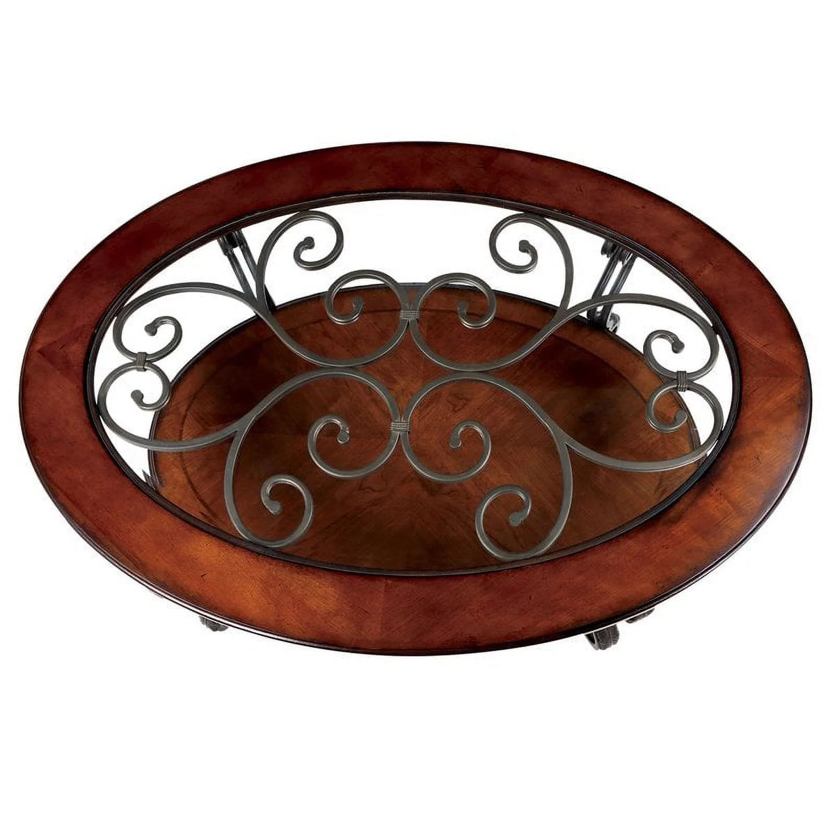 Solid Wood 2-Piece Coffee Table Set Z591