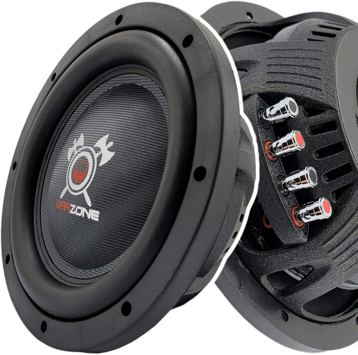 12 Inch 1500 Watt Max Power Shallow Subwoofer 4 Ohm DVC E8950
