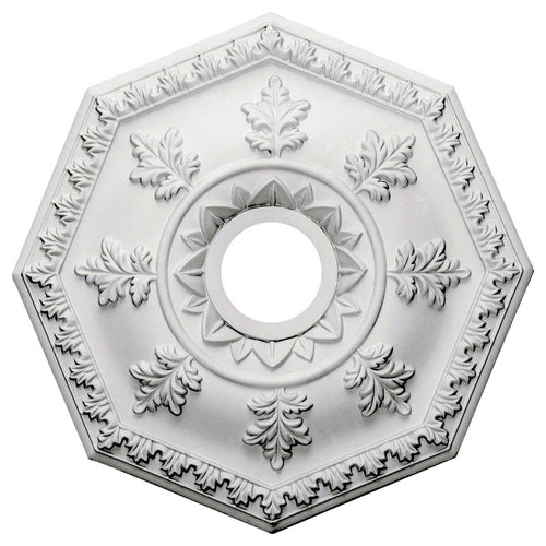 18x22OD x 3 1/2x22ID x 1 1/2x22P Hand-Painted Copper Penny Ceiling Medallion K400066