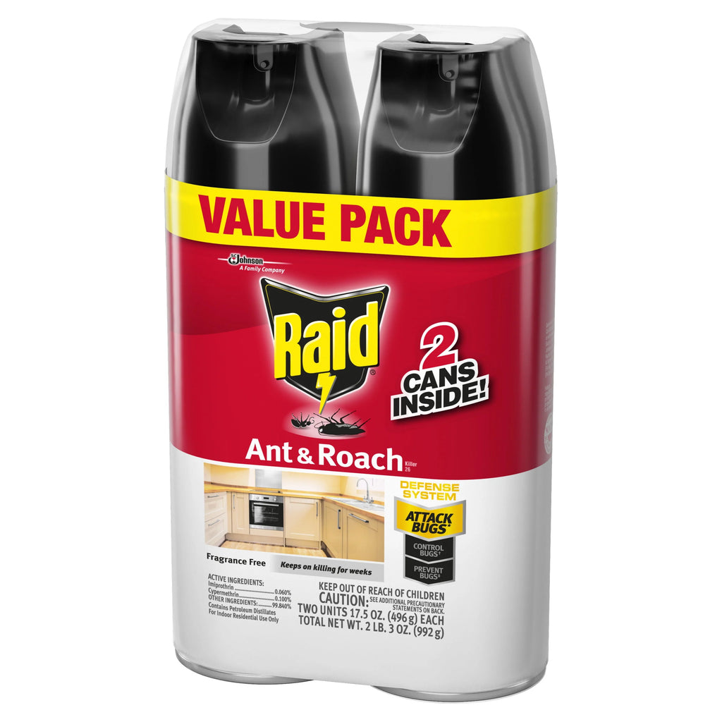 Fragrance-Free Ant & Roach Killer 17.5 fl oz 2 ct S29061