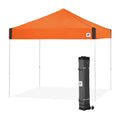10 x 10 Orange Instant Shelter Canopy P88722